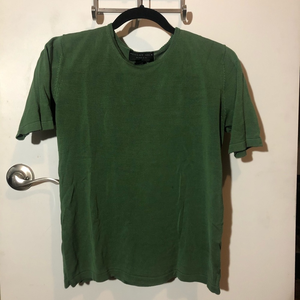 August Silk Knits Catherine Lover short sleeve